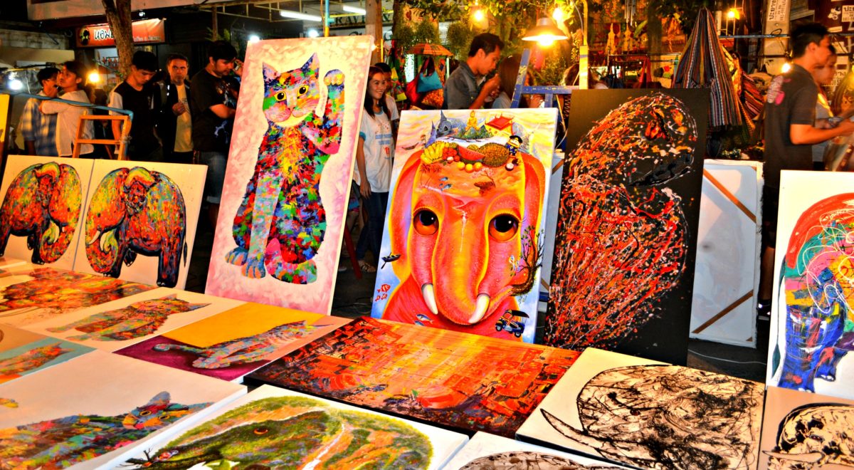 Chiang Mai Sunday Market Walking Street