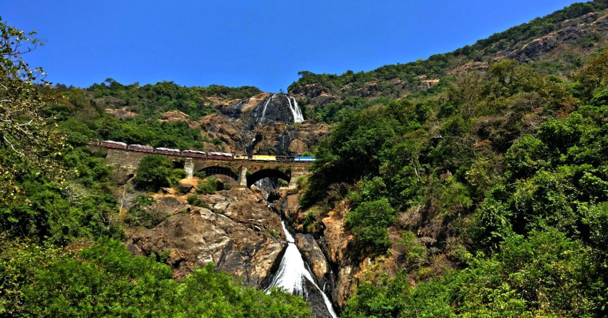 Dudhsagar waterfalls