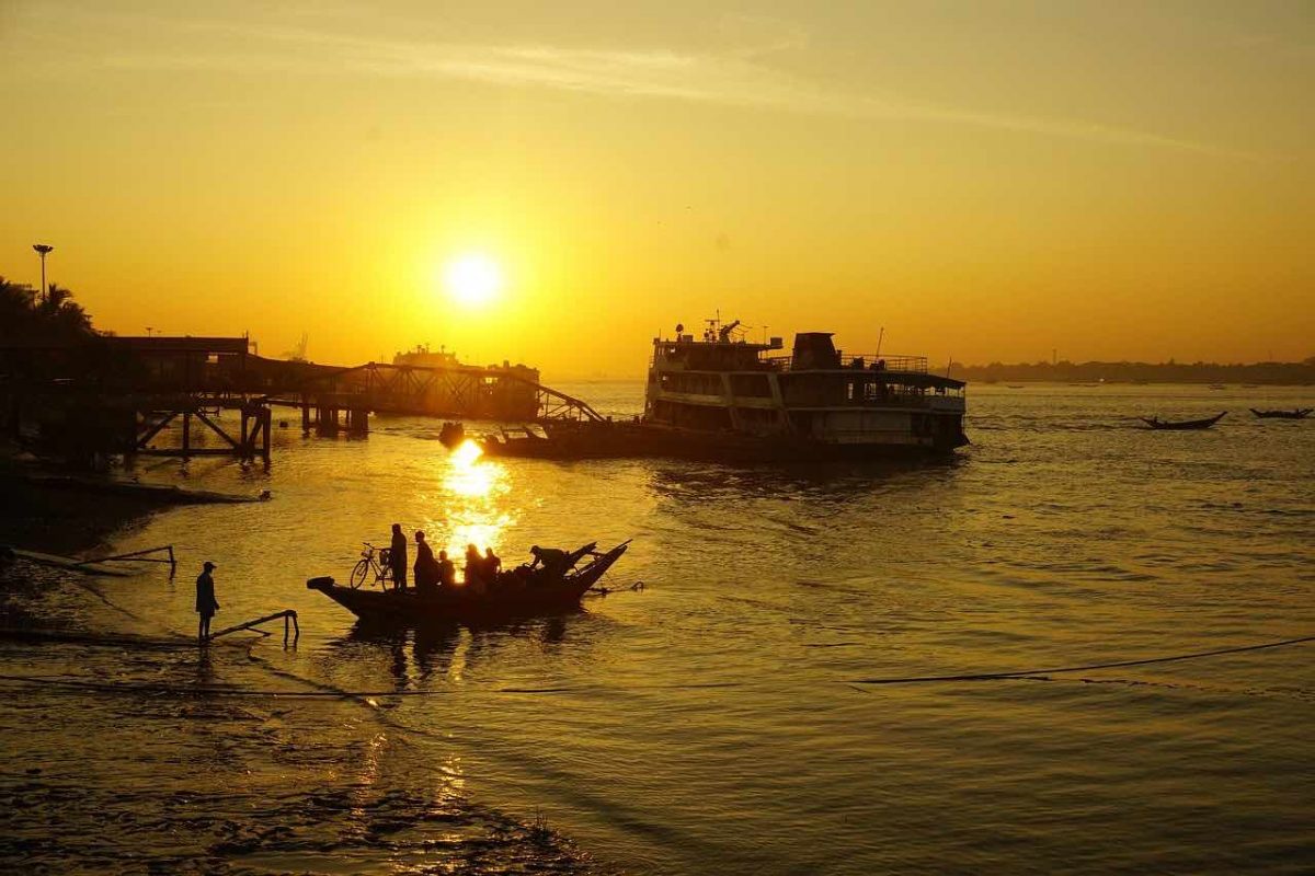 Mandalay by boat