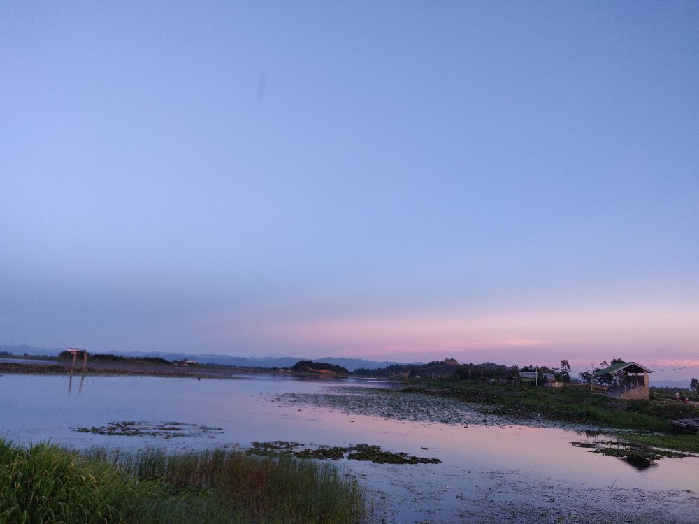 Sunset at Loktak Lake