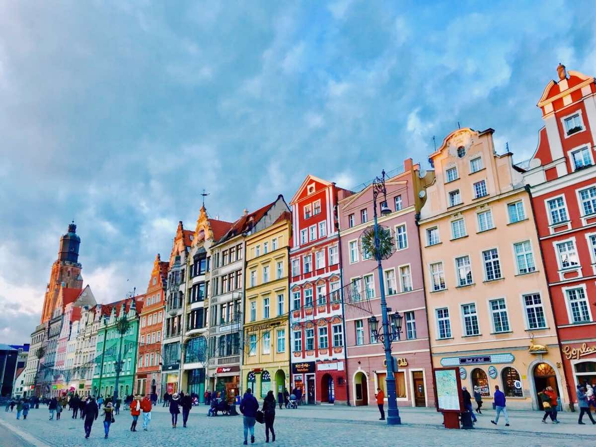 colourful Wroclaw