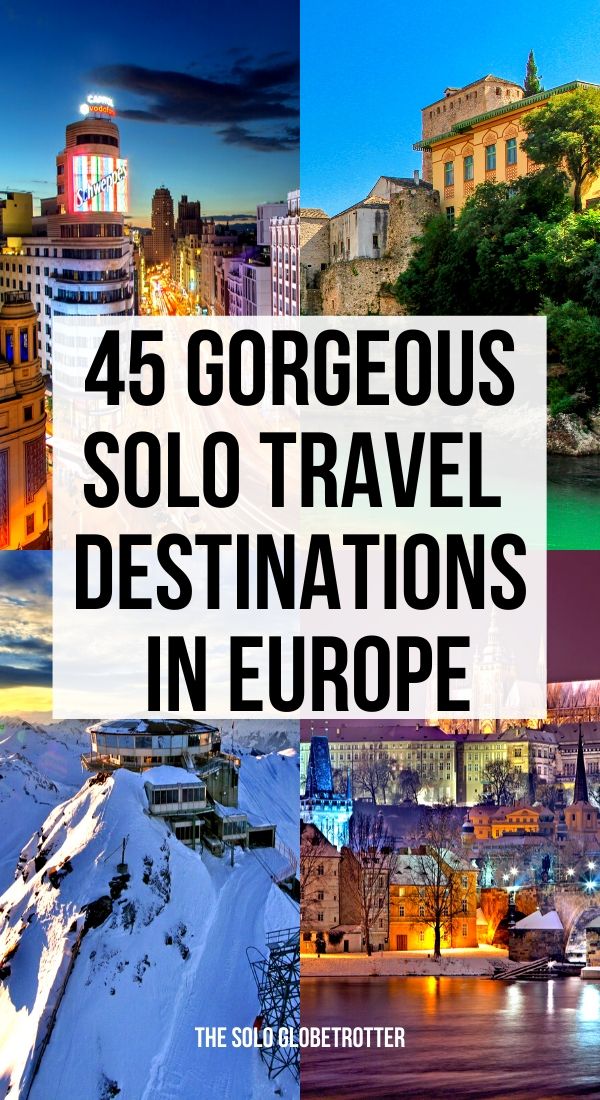 Solo travel in Europe