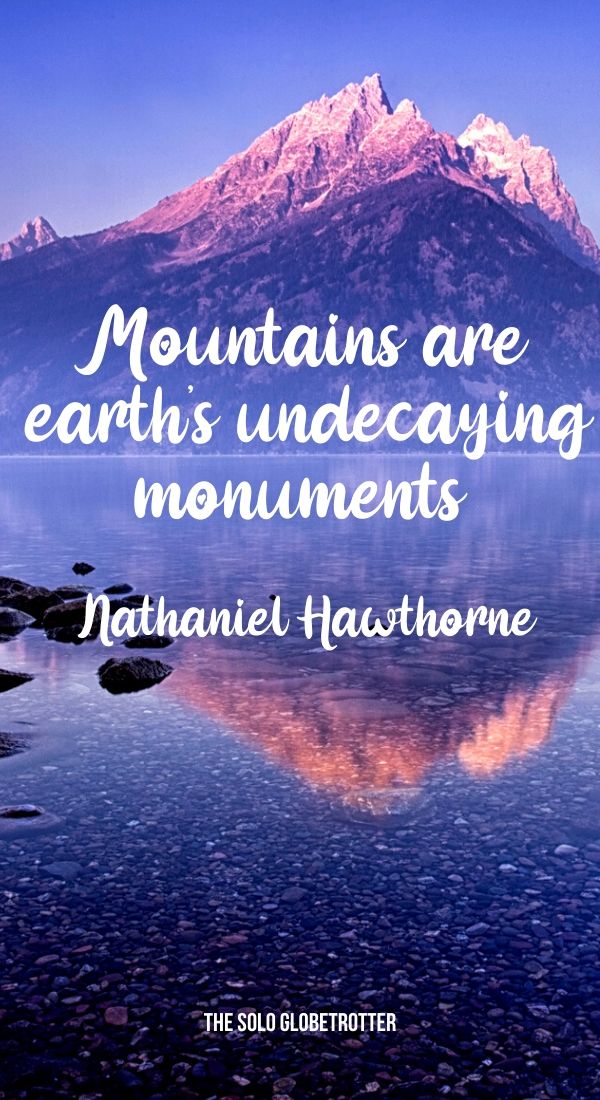 quotes mountains