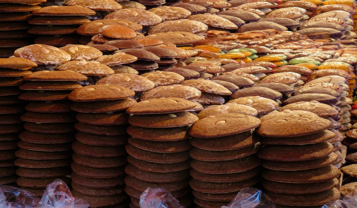 Gingerbread in Christmas markets
