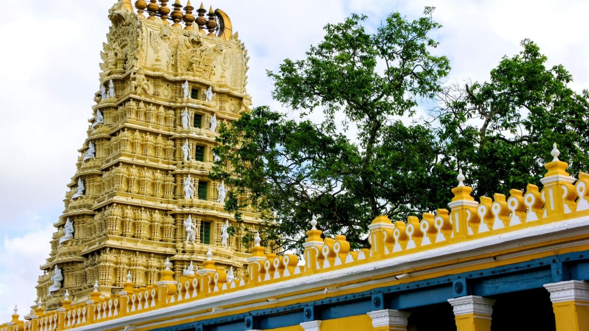 Chamundi hills in Mysore