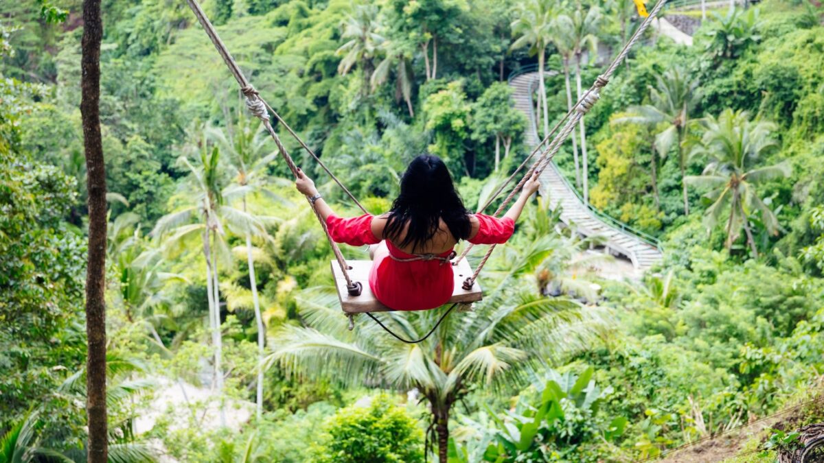 famous Swing in bali