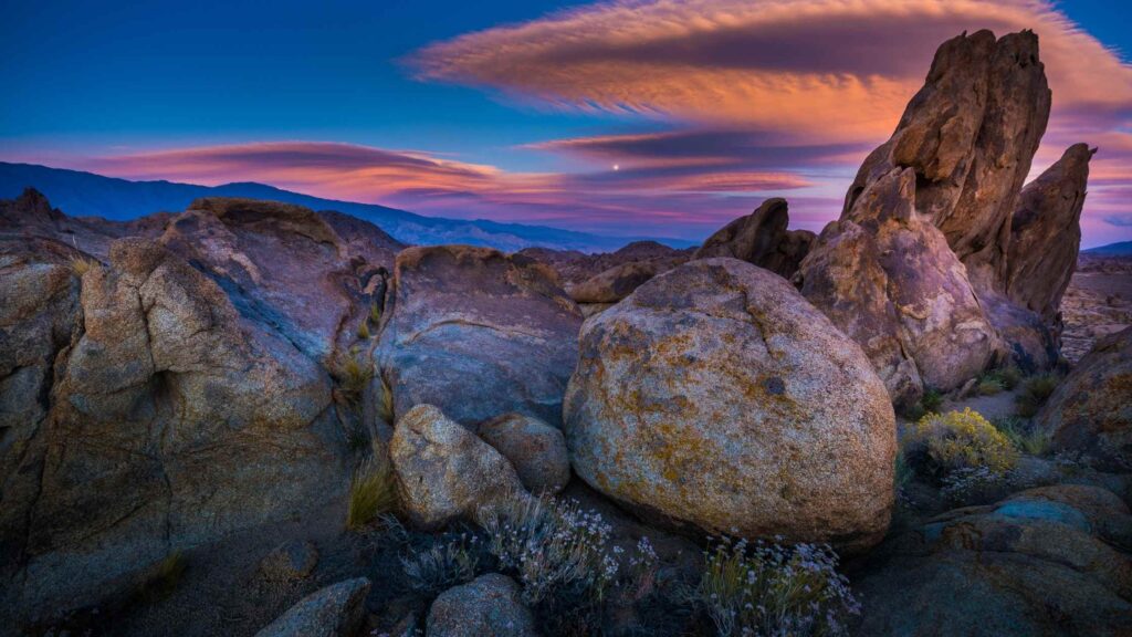 Camping in the Alabama Hills