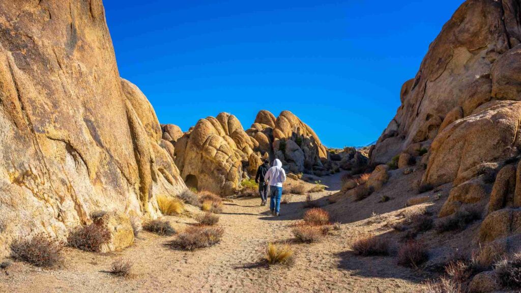 is Alabama hills open for camping