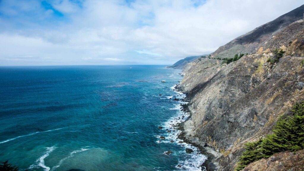 Big Sur road trip map