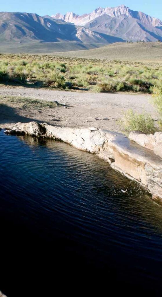 hot springs near Mammoth