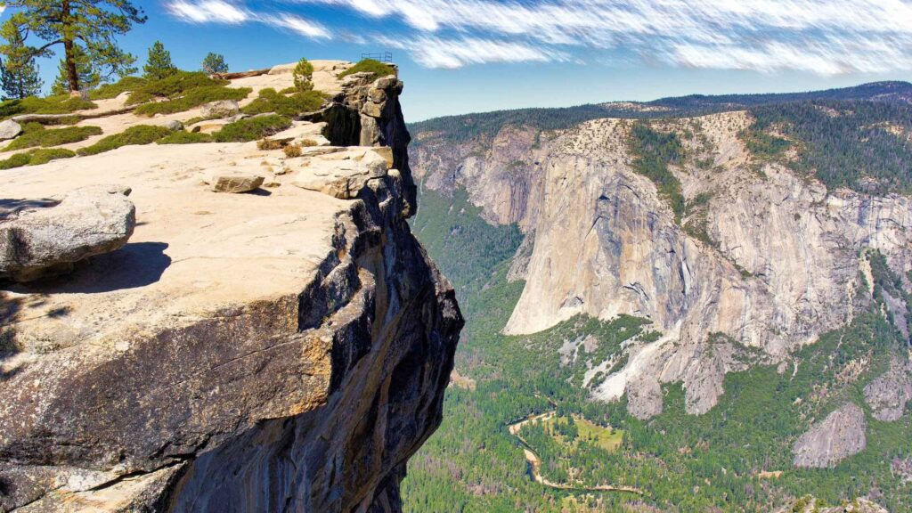 Taft point sunset