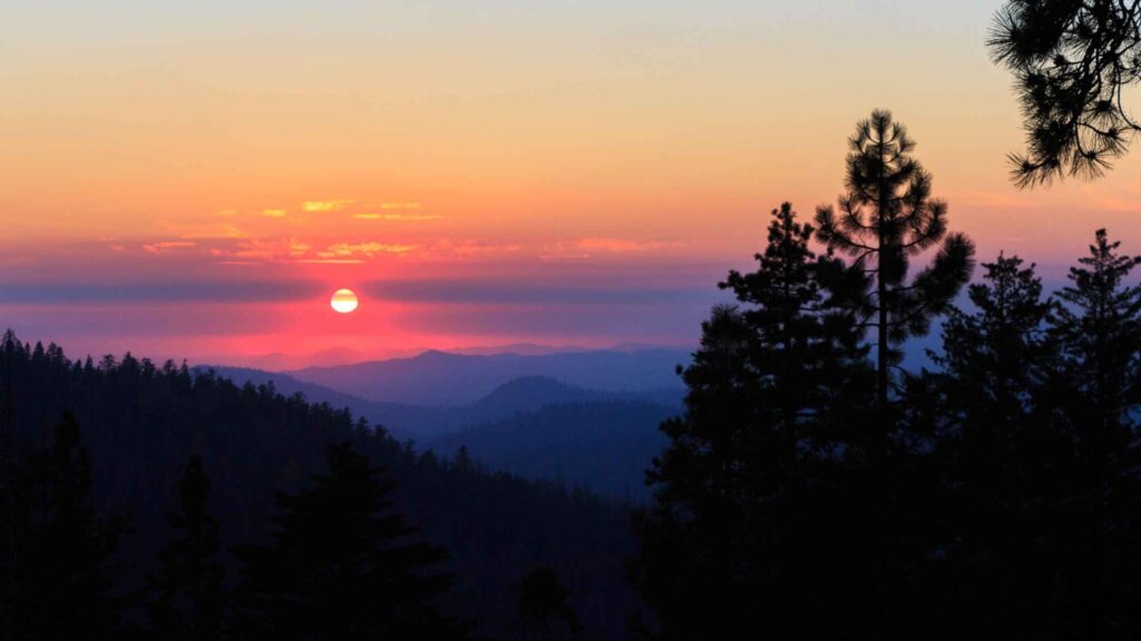 best sunset spots in Yosemite