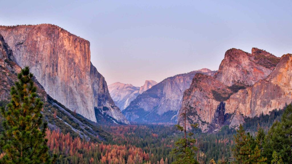 best views in Yosemite by car