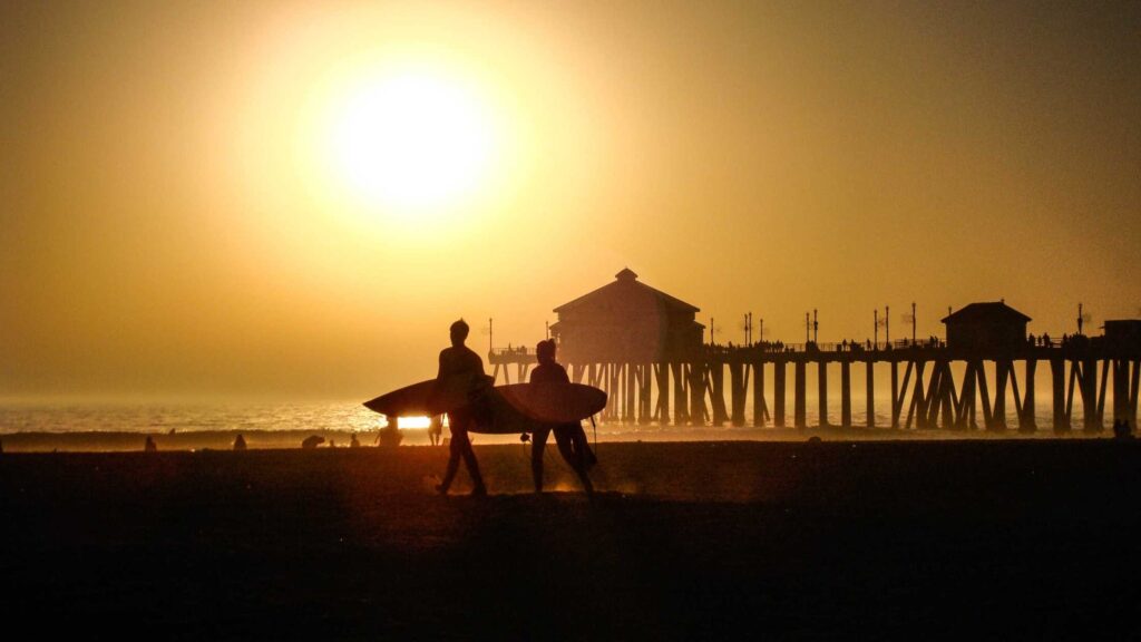 beach towns in california