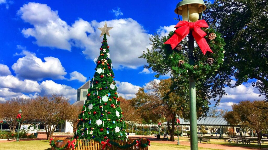 best texas christmas towns